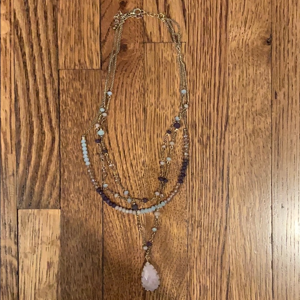 Layered Beaded Necklace